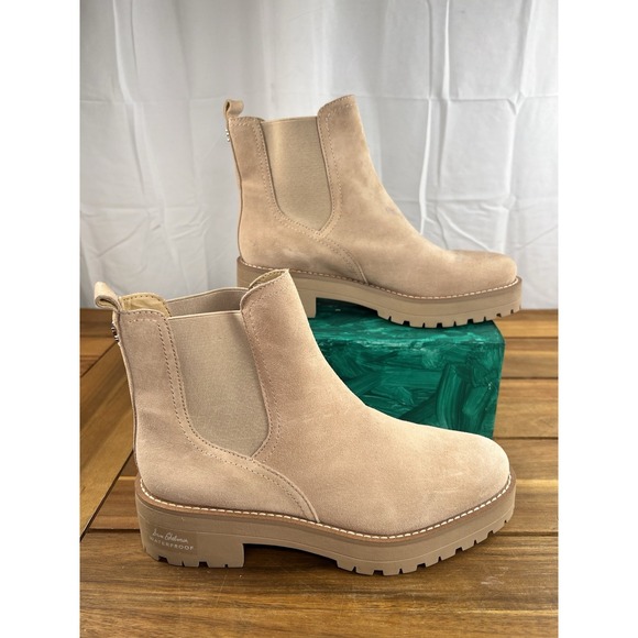 Sam Edelman Shoes - Sam Edelman Women's SZ 7.5 Judah Tan Suede Chelsea Boots New with Defect